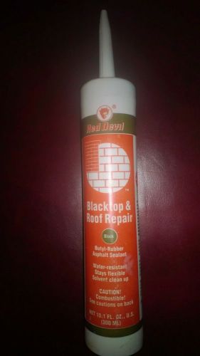 NEW Red Devil 0636 Blacktop &amp; Roof repair 10.1 Oz. Cartridge