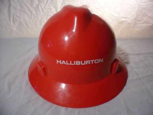 Halliburton protective safety hard hat size medium for sale