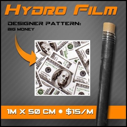 Hydrographic Water Transfer Printing Film Hydrodip Hydrodipping - Big Money