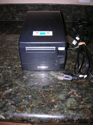 Citizen ct-s2000 receipt printer for pos point of sale system 2 tone color black for sale