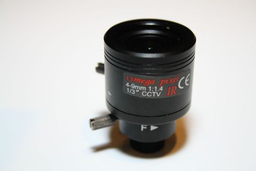4-9mm Varifocal Fixed Iris Infra Red CCTV Camera Zoom Board Lens. 1.3MP