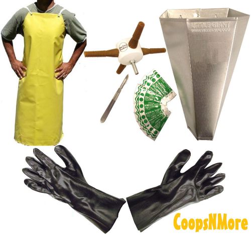 L4 processing kit drill plucker medium kill cone 10 blade scalpel apron gloves for sale