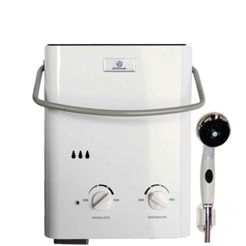 Instant endless hot water anywhere! portable tankless water heater by eccotemp for sale