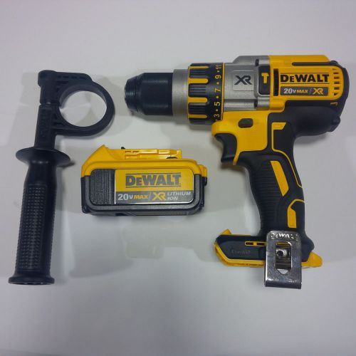 New DeWalt DCD995 20 Volt Max Brushless Cordless Hammer Drill,DCB204 Battery 20V