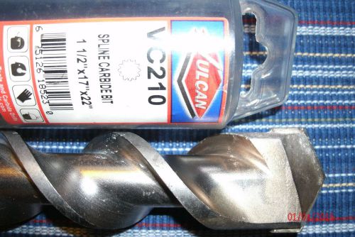 1 1/2&#034; VC210 Sline Drive Rotary Hammer Carbide concrete Bit