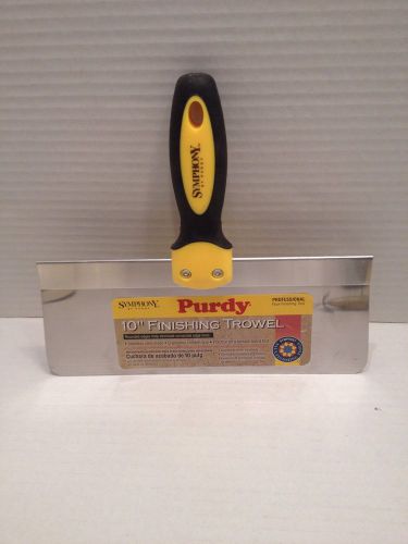 Purdy 503655100 Symphony 10-Inch Rounded Finishing Trowel