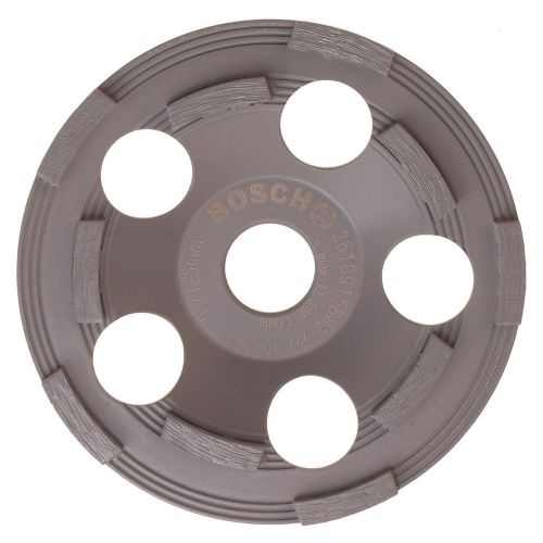 Bosch dc500 5-inch double row segmented grinding diamond cup wheel for sale