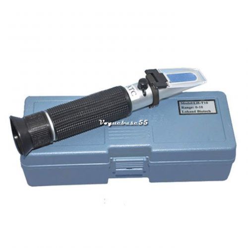 Portable 0~32% RSG-100ATC Safety Brix Wort Beer Wine Sugar Refractometer VE4A