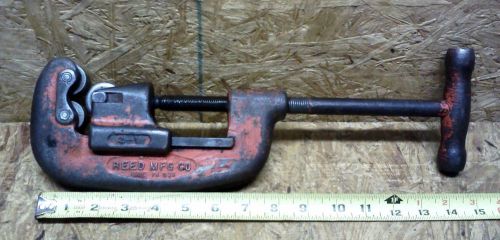 Reed 2-1 Steel Pipe Cutter with Single Wheel 1/8&#034; - 2&#034; Heavy Duty Adjustable