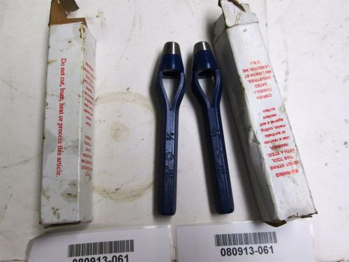 Lot of 2 O&#039;Brien  Consolidated Industries 3/8&#034; Steel Arch punches new in box
