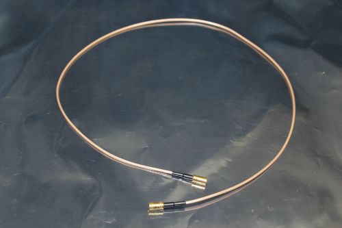 SMB-SMB RG-316 Cable Assembly 30&#034;, Flexible RG316 Coax Cable Double Shielded