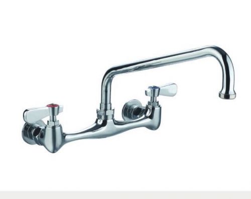 New Commercial 8&#034; Center Splashmount Faucet-16&#034; Spout