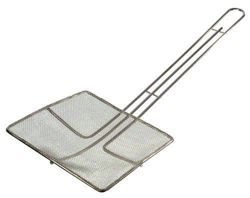 New update international skm-sqf nickel plated medium mesh wire skimmer  square for sale