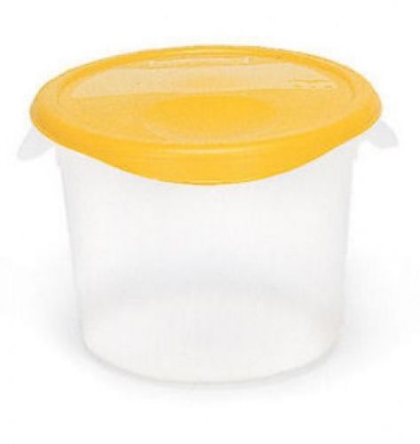 Rubbermaid fg572600wht 12 qt round storage container white for sale