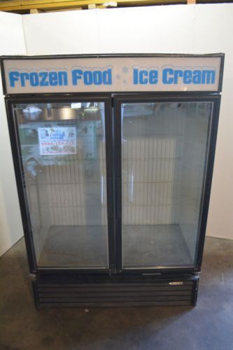 True 2 Glass Door Freezer Merchandiser GDM-49F