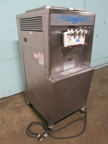 &#034;taylor 754-27&#034; air cooled, 1ph, 2 flavors+twist soft serve ice cream machine for sale