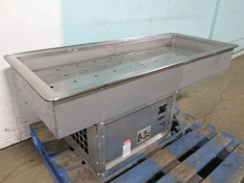 &#034;SET-N-SERVE&#034; H.D.COMMERCIAL S.S. REFRIGERATED (57&#034;L) DROP-IN COLD BUFFET INSERT