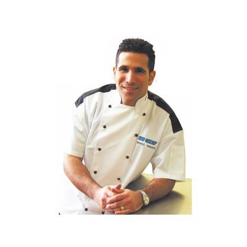 San Jamar - Chef Revival J031-XS Bermuda Chef&#039;s Jacket