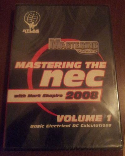 Mastering the nec-2008-mark shapiro-basic electrical dc calculations-new dvd for sale