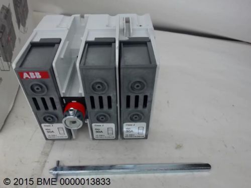 ABB SWITCH DISCONNECT - 1SCA108824R1001   W/ 3 CONTACTS  UL248-4 MAX. 30A