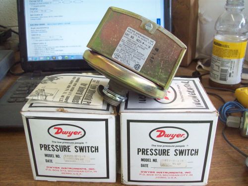 NEW LOT OF 2 DWYER PRESSURE SWITCH 1823-0-1-S