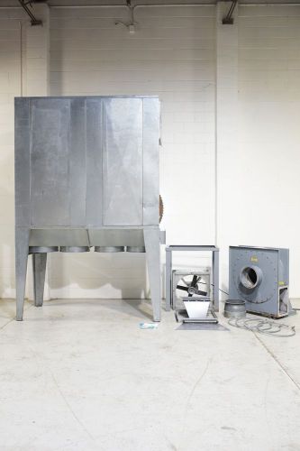 Disa 15 hp 5000 cfm dust collector w/air return for sale