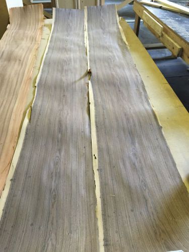 Wood veneer louro preto 16x98 2 pieces total raw veneer &#034;exotic &#034;lp.s1 2-11-15 for sale