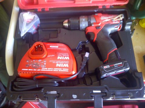Milwaukee Fuel 12 v 1/2 in Drill/driver w/ XC 4.0