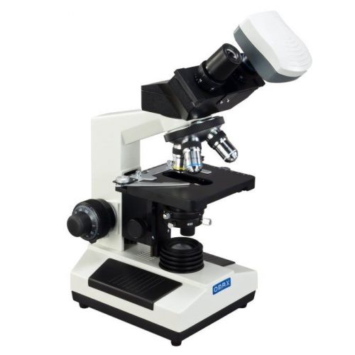 Phase contrast live cell compound biological lab microscope+5mp digital camera for sale