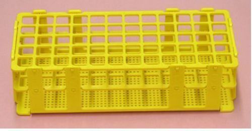 Test Tube Rack Stand Plastic Holds 60 Tubes x 16mm Lab Ware Chemistry Stackable
