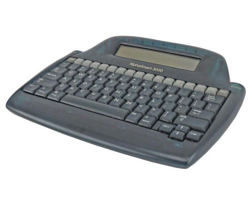 Alphasmart 3000 portable computer keyboard 8-file macintosh/pc word processor for sale