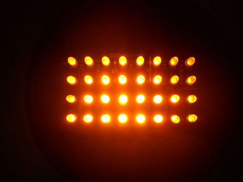Federal signal replacement led module amber 2005099b for sale
