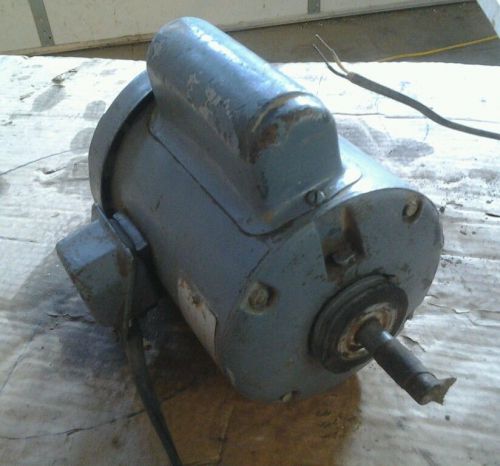 General electric 1/2hp single phase motor for sale