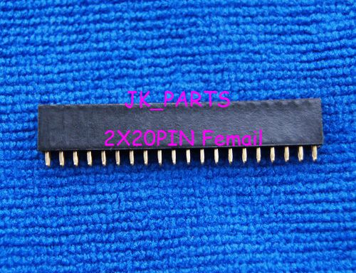 10pcs 2x20 Pin 2.54mm Double Row Female Pin Header