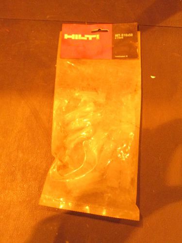 Hilti S16x50 Wire Mesh Sleeves New In Package of 10 #77810