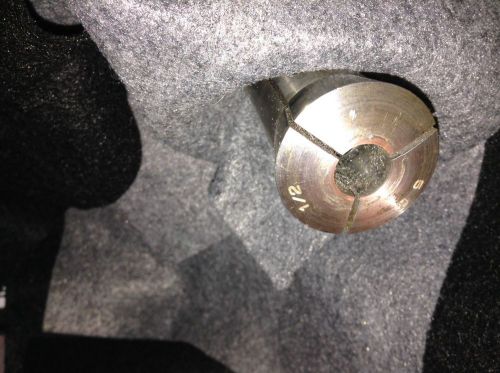 USED 1/2 5C COLLET  , WITH  INTERNAL THREADS