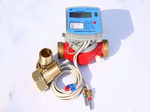 New 1&#039;&#039; thermal energy/heat meter  wiegand flow sensor meter heating cooling for sale