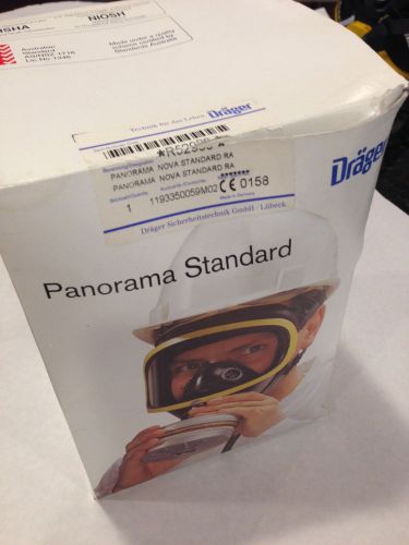 Drager Panorama Nova RA Full Face Mask NIOSH Approved  Gas Mask