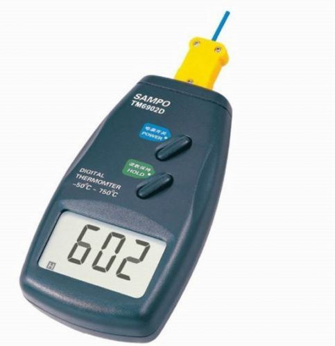 New TM6902D Digital LCD Thermometer K-Type Thermocouple Sensor
