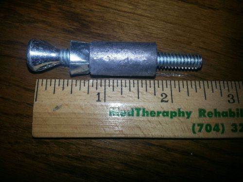 50) new expansion bolt 1/4&#034; x 2-1/2 &#034; concrete anchor bolt - nuts-washers -nr- for sale