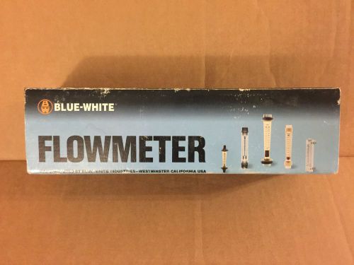 BRAND New Blue White Flowmeter F-45500LHN-8