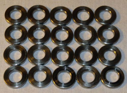 Stainless Steel Machined Washers 1/4&#034; - 1/2&#034; OD 1/4&#034; ID .07&#034; thick (Lot of 20)