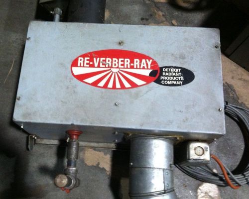 Detroit, RE-VERBER-RAY Radient Tube Heater