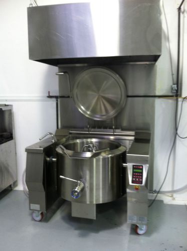 Firex cucimax 40 gallon agitated kettle for sale