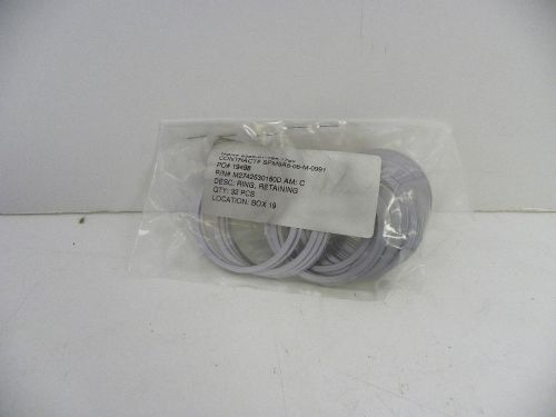 RETAINING RING BX19 SMALLEY PN WHR250-PA-S02-Z NSN 5325-01-184-1797 32PC LOT