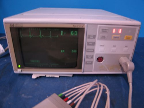 Hewlett Packard EKG with Cable, Lead Wires and 60 Day Warranty ECG  Veterinary