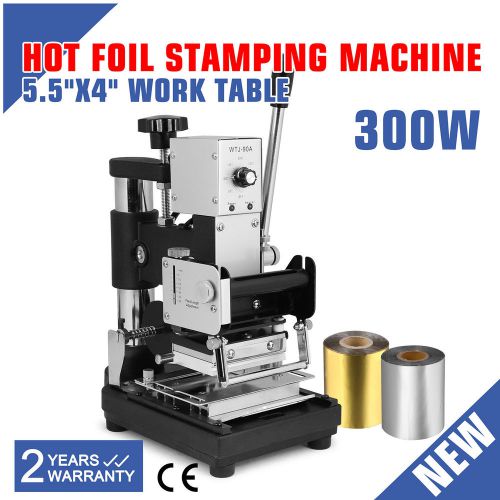 Stamping machine hot foil diy printing stainless steel heat up quickly popular for sale