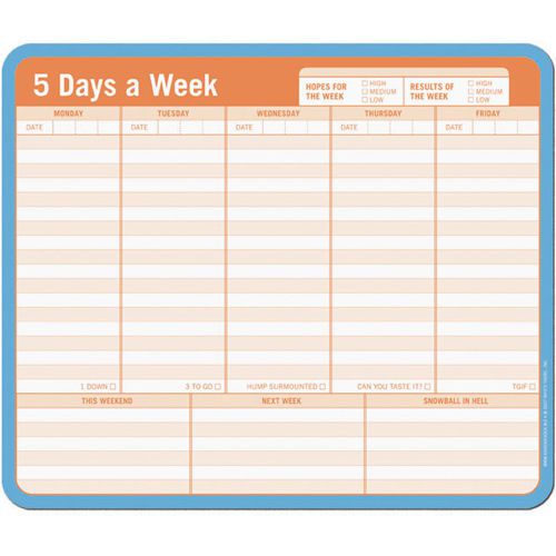 Note Paper Mouse Pad Daily Planner