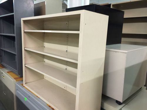 HEAVY DUTY METAL SHELVING UNIT/BOOKCASE 36&#034;H