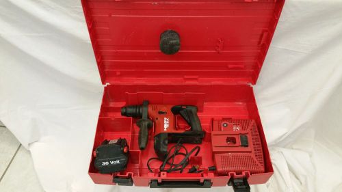 HILTI TE- 6A CORDLESS HAMMER DRILL  36 VOLT with Case